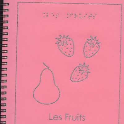 Livre en Braille Les Fruits